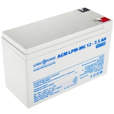 Аккумулятор мультигелевый Logicpower AGM LPM-MG 12 - 7,5 AH