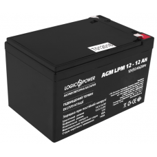 Аккумулятор Logicpower AGM LPM 12 - 12 AH