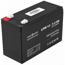Аккумулятор Logicpower AGM LPM 12 - 7,2 AH